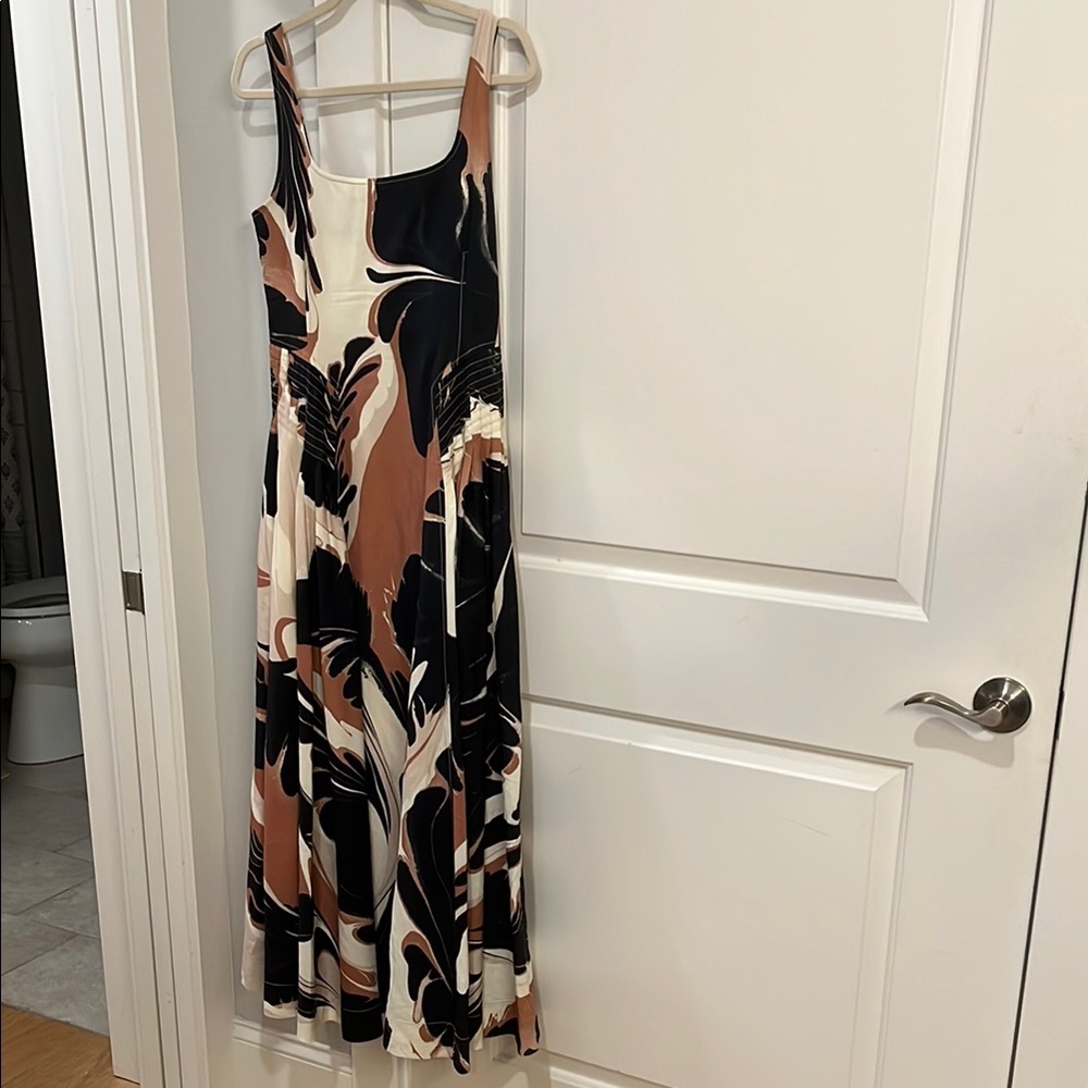 Elegant Multicolor Maxi Dress